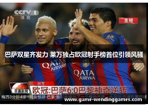 巴萨双星齐发力 莱万独占欧冠射手榜首位引领风骚