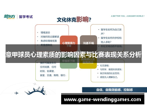 意甲球员心理素质的影响因素与比赛表现关系分析